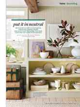 Better Homes & Gardens October 2015 Magazine Article: Put it in neutral