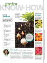 Better Homes & Gardens October 2015 Magazine Article: BURIED TREASURE