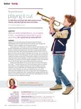 Better Homes & Gardens October 2015 Magazine Article: Playing it out