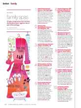 Better Homes & Gardens October 2015 Magazine Article: Family spas