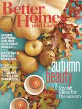 Better Homes & Gardens October 2015 Magazine Cover