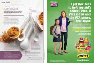 Better Homes & Gardens October 2015 Magazine Article: Page 156