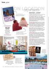 Better Homes & Gardens November 2015 Magazine Article: ON LOCATION city of saints