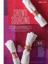 Better Homes & Gardens November 2015 Magazine Article: CROWD SOURCING