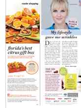 Better Homes & Gardens November 2015 Magazine Article: Florida's best citrus gift box