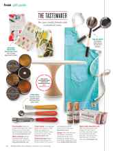 Better Homes & Gardens December 2015 Magazine Article: THE TASTEMAKER