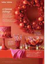 Better Homes & Gardens December 2015 Magazine Article: Crimson tidings