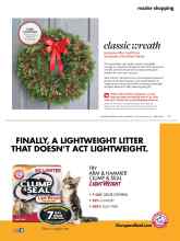 Better Homes & Gardens December 2015 Magazine Article: Classic wreath