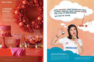 Better Homes & Gardens December 2015 Magazine Article: Page 62