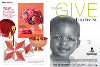 Better Homes & Gardens December 2015 Magazine Article: Page 64