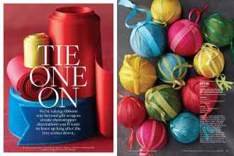 Better Homes & Gardens December 2015 Magazine Article: THE ONE ON