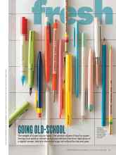 Better Homes & Gardens January 2016 Magazine Article: GOING OLD-SCHOOL