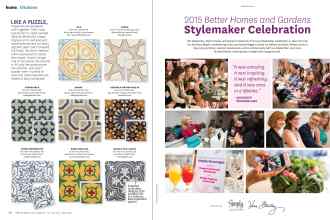 Better Homes & Gardens January 2016 Magazine Article: Page 38