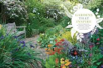 Better Homes & Gardens January 2016 Magazine Article: GARDENS THAT INSPIRE