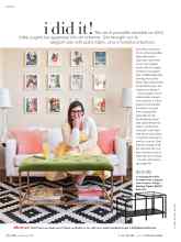 Better Homes & Gardens February 2016 Magazine Article: I did it!