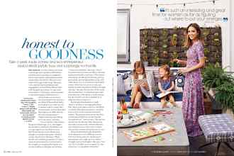 Better Homes & Gardens February 2016 Magazine Article: Page 82