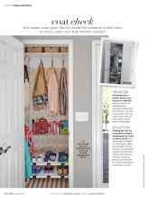 Better Homes & Gardens March 2016 Magazine Article: Coat check