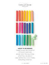 Better Homes & Gardens March 2016 Magazine Article: BHG COLOR PALETTE OF THE YEAR COLOR ME HAPPY