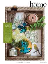 Better Homes & Gardens April 2016 Magazine Article: DECORATE HUNT & GATHER