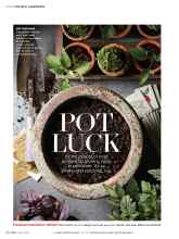 Better Homes & Gardens April 2016 Magazine Article: POT LUCK