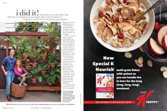 Better Homes & Gardens April 2016 Magazine Article: Page 38