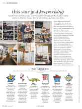 Better Homes & Gardens June 2016 Magazine Article: This star just keeps rising