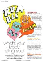 Better Homes & Gardens June 2016 Magazine Article: What's your body telling you?