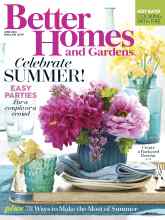 Better Homes & Gardens June 2016 Magazine Cover