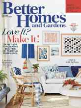 Better Homes & Gardens July 2016 Magazine Cover
