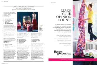 Better Homes & Gardens July 2016 Magazine Article: Page 112