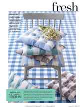 Better Homes & Gardens August 2016 Magazine Article: OBSESSED WITH CLASSIC GINGHAM