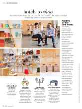 Better Homes & Gardens August 2016 Magazine Article: Hotels to shop