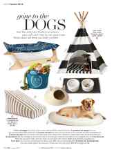 Better Homes & Gardens August 2016 Magazine Article: Gone to the DOGS