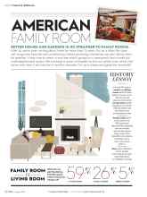Better Homes & Gardens August 2016 Magazine Article: AMERICAN FAMILY ROOM
