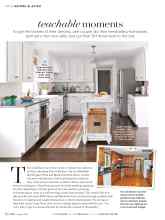 Better Homes & Gardens August 2016 Magazine Article: Teachable moments