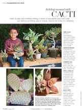 Better Homes & Gardens August 2016 Magazine Article: Kidding around with CACTI