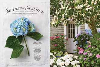 Better Homes & Gardens August 2016 Magazine Article: SHADES OF SUMMER