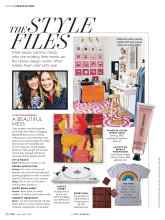 Better Homes & Gardens September 2016 Magazine Article: THE STYLE FILES