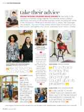 Better Homes & Gardens September 2016 Magazine Article: Take their advice