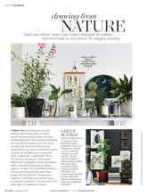 Better Homes & Gardens September 2016 Magazine Article: Drawing from NATURE