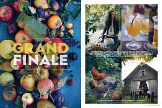 Better Homes & Gardens October 2016 Magazine Article: GRAND FINALE