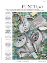 Better Homes & Gardens November 2016 Magazine Article: PUNCH LIST