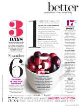 Better Homes & Gardens November 2016 Magazine Article: Better