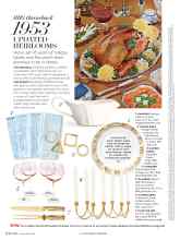 Better Homes & Gardens November 2016 Magazine Article: BHG throwback 1953 UPDATED HEIRLOOMS