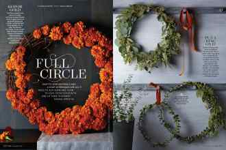 Better Homes & Gardens November 2016 Magazine Article: FULL CIRCLE