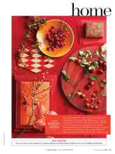 Better Homes & Gardens December 2016 Magazine Article: COLOR BERRY REDS