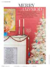 Better Homes & Gardens December 2016 Magazine Article: MERRY AND MOD