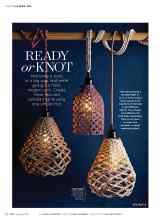 Better Homes & Gardens January 2017 Magazine Article: READY or KNOT