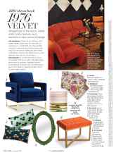Better Homes & Gardens January 2017 Magazine Article: BHG throwback 1976 VELVET