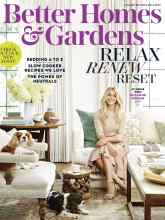 Better Homes & Gardens January 2017 Magazine Cover
